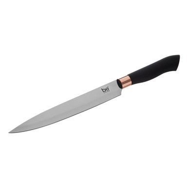 11 Piece Black Knife Set with Block | Corsico