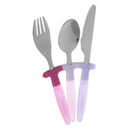 Children's 3 Piece Pink Cutlery Set | Kai