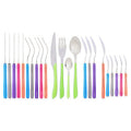 24 Piece Multi Coloured Cutlery Set | Zuma