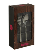 16 Piece Etched Deco Cutlery Set | Avie