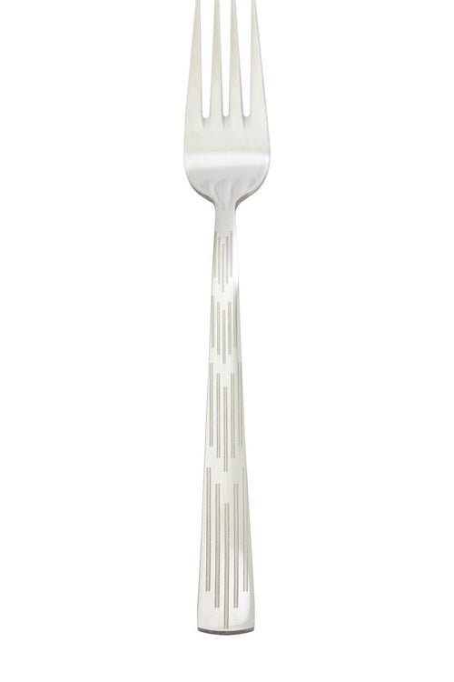 24 Piece Etched Deco Cutlery Set | Avie