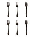 Set of 6 Cake Forks | Modern Retro