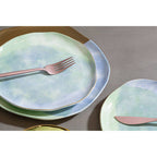 16 Piece Matte Pink Finish Cutlery Set | Avie