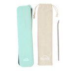 6 Piece Silver Travel Cutlery Set with Case | Mimo