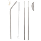 6 Piece Silver Travel Cutlery Set with Case | Mimo