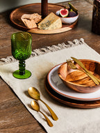 16 Piece Antique Gold Finish Cutlery Set | Avie