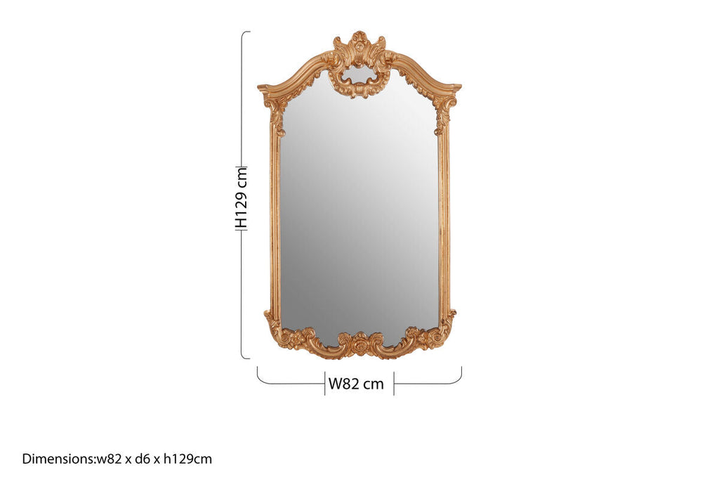 Gold Wall Mirror | Grace