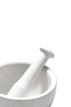 White Marble Large Mortar and Pestle | From Scratch