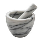 White Marble Mortar and Pestle | Salerno