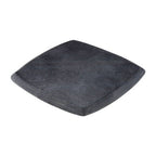 Set of 4 Dark Grey Marble Square Coasters | Marmore