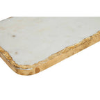 White Marble Chopping and Serving Board with Gold Foil Detail | Empire