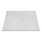 Rectangular White Marble Chopping and Serving Board | Kindia