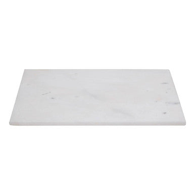 Rectangular White Marble Chopping and Serving Board | Kindia