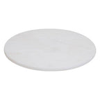 White Marble Round Chopping and Serving Board | Kindia