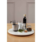Round White Marble Lazy Susan | Kindia