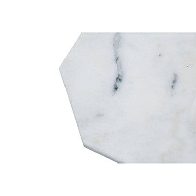 White Marble Octagonal Trivet | Kindia