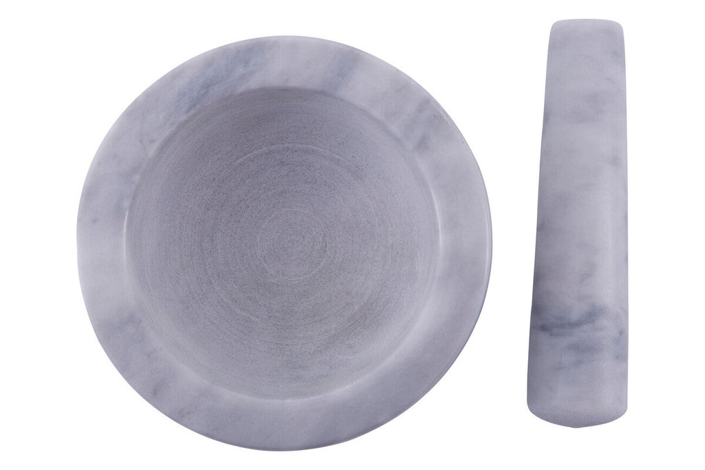 Grey Marble Mortar and Pestle | Salerno