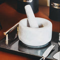 Grey Marble Mortar and Pestle | Salerno