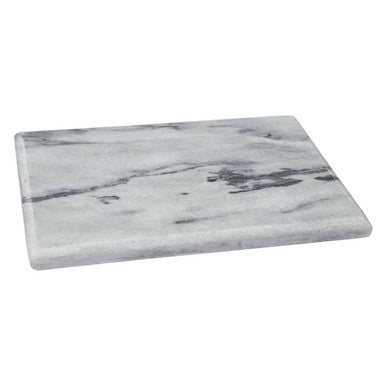 Large White Marble Rectangular Chopping and Serving Board | Salerno