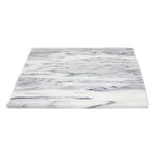 Large White Marble Rectangular Chopping and Serving Board | Salerno