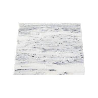 Large White Marble Rectangular Chopping and Serving Board | Salerno