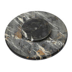 Black and Gold Marble Lazy Susan | Marmore