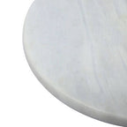 Salerno White Round Chopping and Serving Board