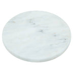 White Marble Round Chopping and Serving Board | Salerno