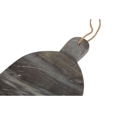 Rounded Grey Marble Chopping and Serving Board | Marmore