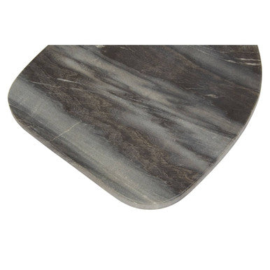 Rounded Grey Marble Chopping and Serving Board | Marmore