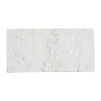 White Marble Rectangular Chopping or Serving Board | Salerno