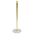 Gold and White Marble Toilet Roll Holder | Linnea