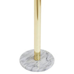Gold and White Marble Toilet Roll Holder | Linnea
