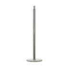 Chrome and White Marble Toilet Roll Holder | Linnea