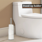 Chrome and White Marble Toilet Roll Holder | Linnea