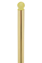 Gold Kitchen Roll Holder with Marble Base | Delphine