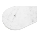 Kindia Oblong White Marble Serving Board
