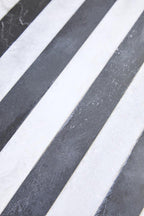 Large Black and White Marble Cake Stand | Soma