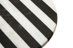 Small Black and White Marble Round Cake Stand | Soma