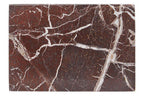 Rectangular Red and White Marble Chopping and Serving Board | Salmo