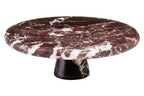 Red Marble Cake Stand | Salmo