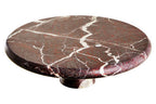 Red Marble Cake Stand | Salmo