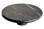 Black and Gold Marble Cake Stand | Marmore