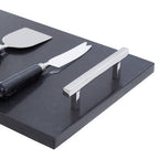 Black Marble Cheese Board and Knife Set | Marina