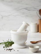 White Marble Mortar and Pestle | Marmore