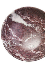 Red and White Marble Bowl | Marmore
