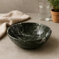 Greenish Black Marble Bowl | Marmore