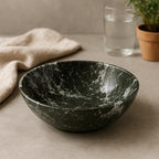 Greenish Black Marble Bowl | Marmore