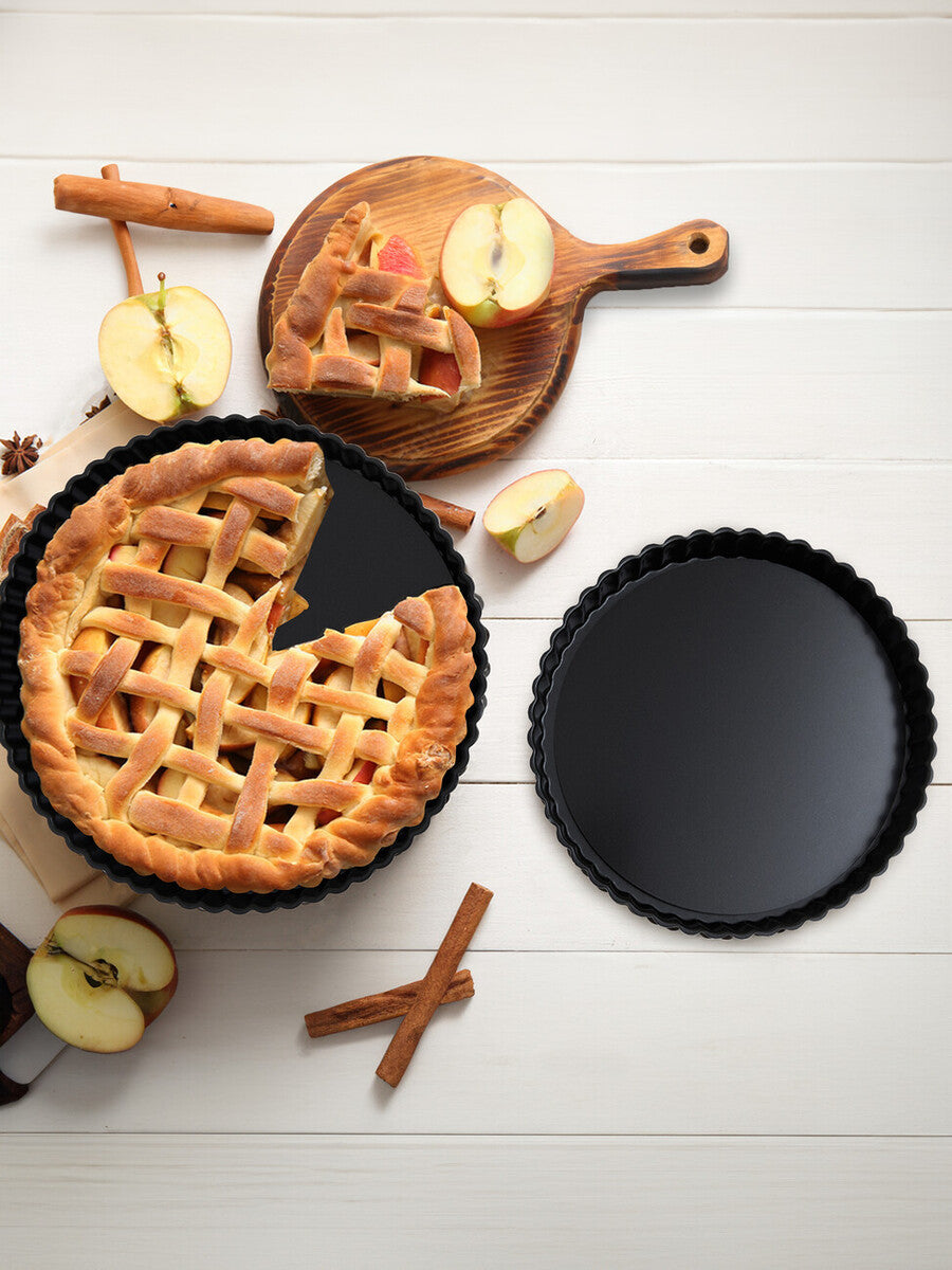 Set of Two Fluted Flan Tins | From Scratch