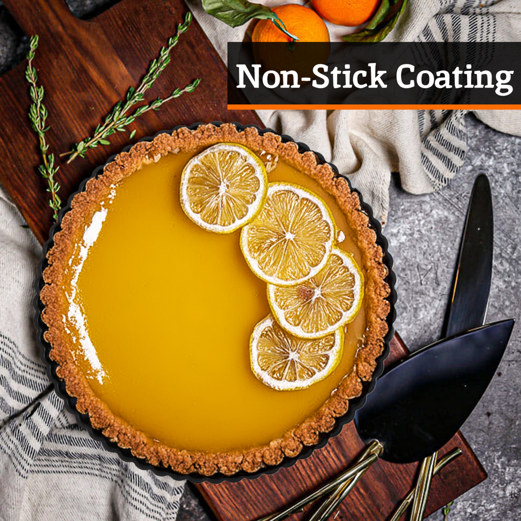 Set of Two Fluted Flan Tins | From Scratch